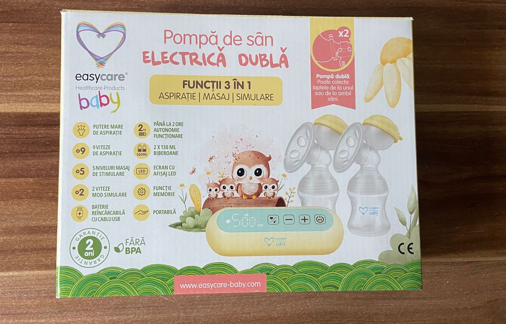 Pompa de san electrica dubla