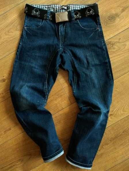 H&M детски еластични дънки и блузка