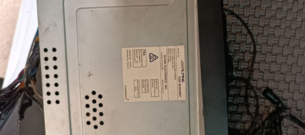 Alpine 296bt.Magnitafon