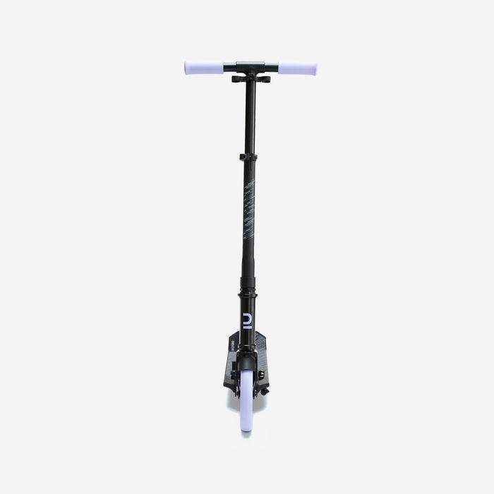 Trotinetă Mid 7 cu cric Negru-Mov - No - produs resigilat Decathlon