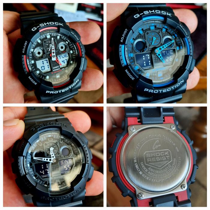 Casio G Shock GA 100 Originale