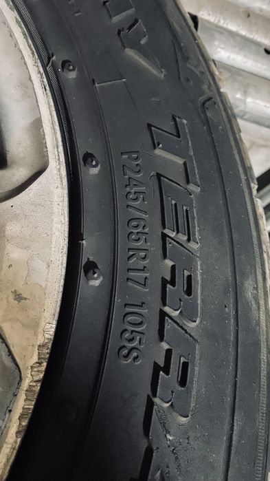 Шины с дисками на Highlander