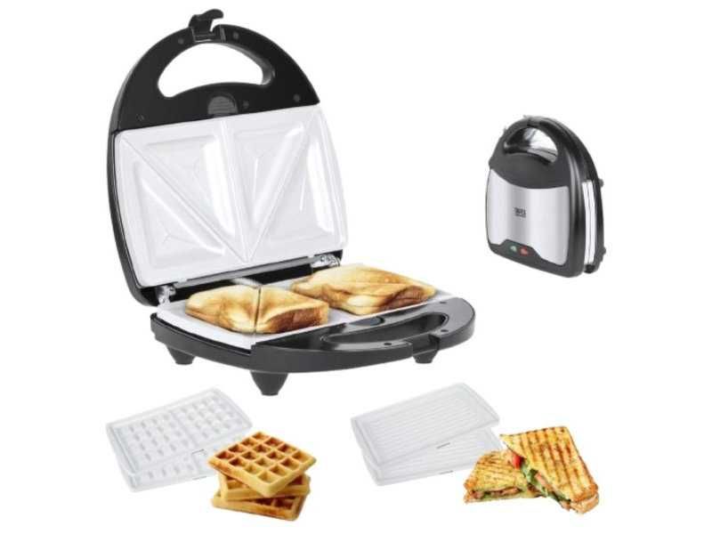 Уред за Сандвичи Гофрети Грил 3 в 1 Teesa TSA3221, 800 W
