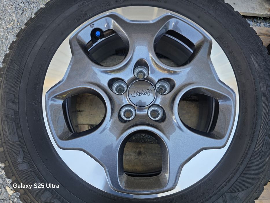 Лети джанти 16ки 5х110 Jeep + зимни гуми 215/65/16 Falken