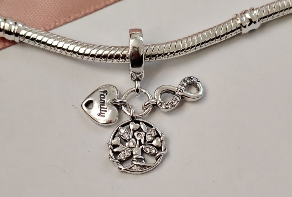 Charmuri Noi Argint pentru brățară Pandora