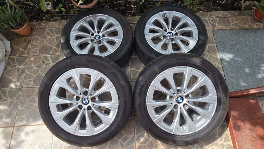 Jante aliaj bmw g20 g21 anvelope vara 225 50 r17 roti seria 3 2019+ 5x112