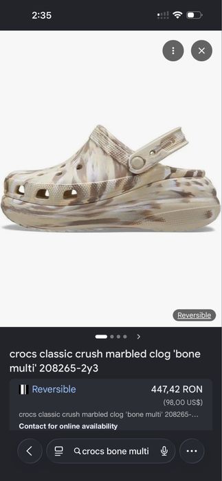 Crocs Bone Multi Wedge