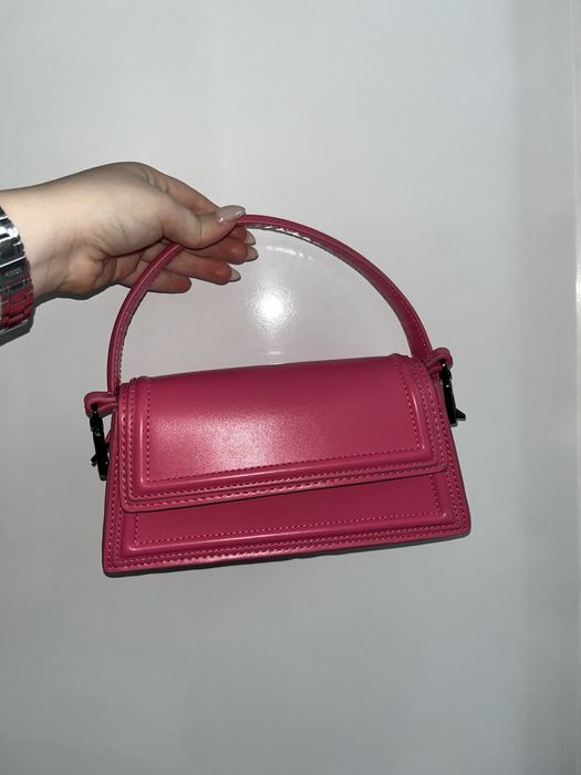 Розова дамска чанта от Zara
