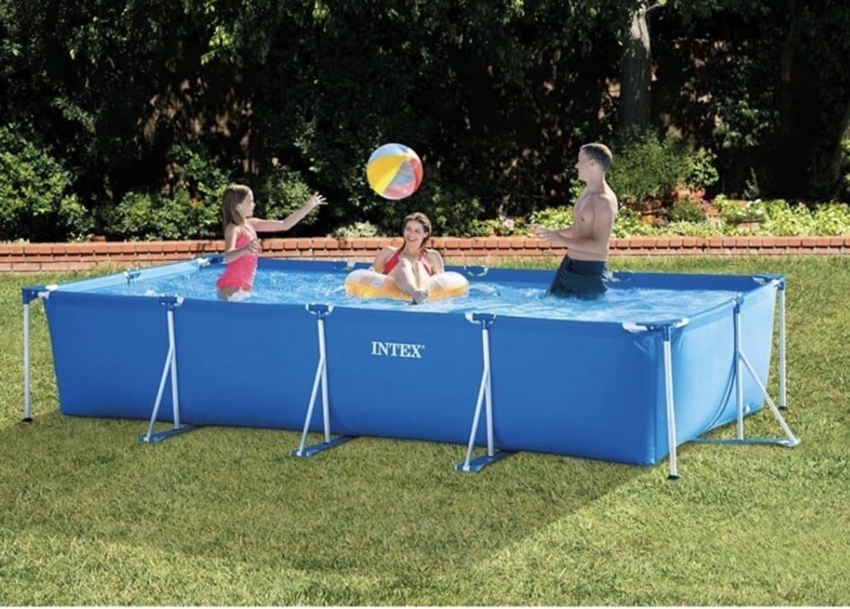 Бассейн каркасный Intex Rectangular Frame 28273NP, 450x220x84 см п