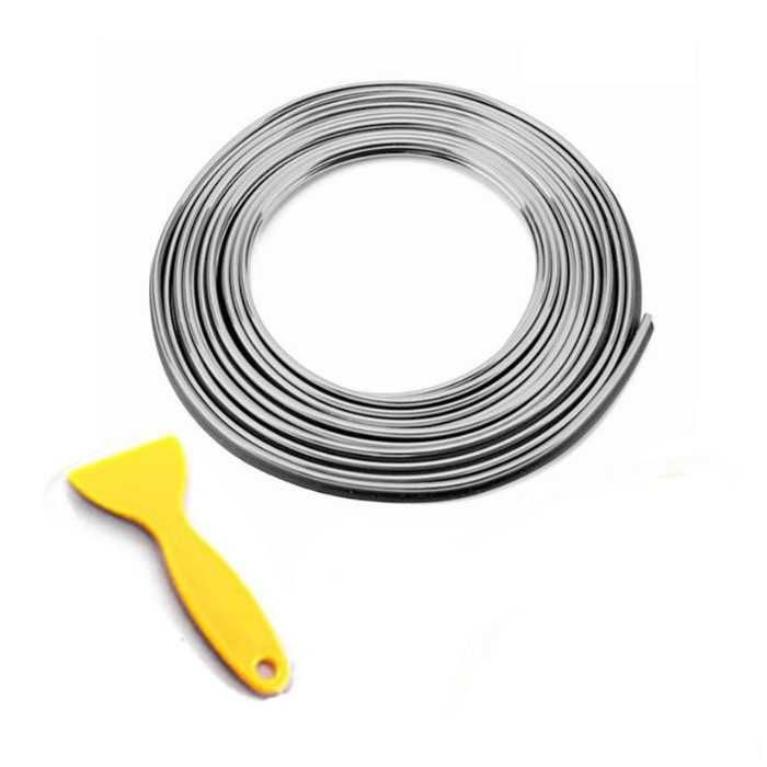 Декоративна лайсна за интериор 4-ри цвята 5м-2024