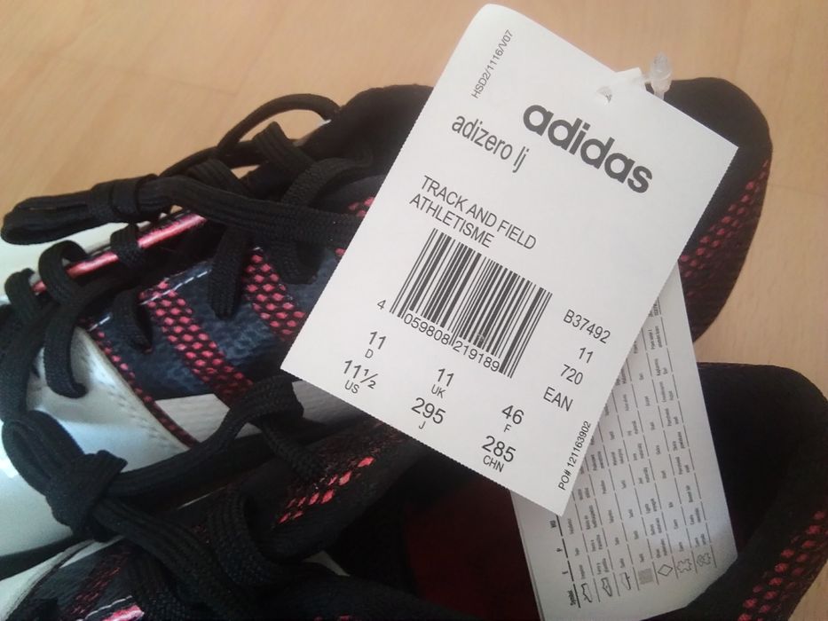 Шпайкове за спринт Adidas Ном. 40, 42 и 45 за дълъг и  троен скок ном.42  ном.45 и 46