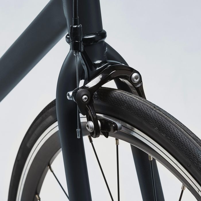 Bicicletă de oraș Elops Single Speed 500 gri - (SecondHand) Decathlon