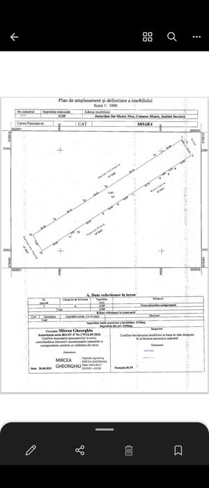 Vand teren Intravilan - Moara Nica - Suceava 3150m