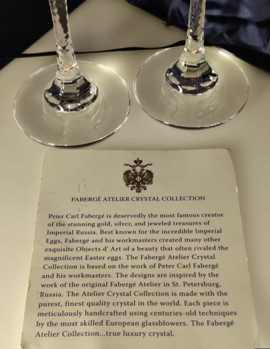 Чаши за шампанско Faberge