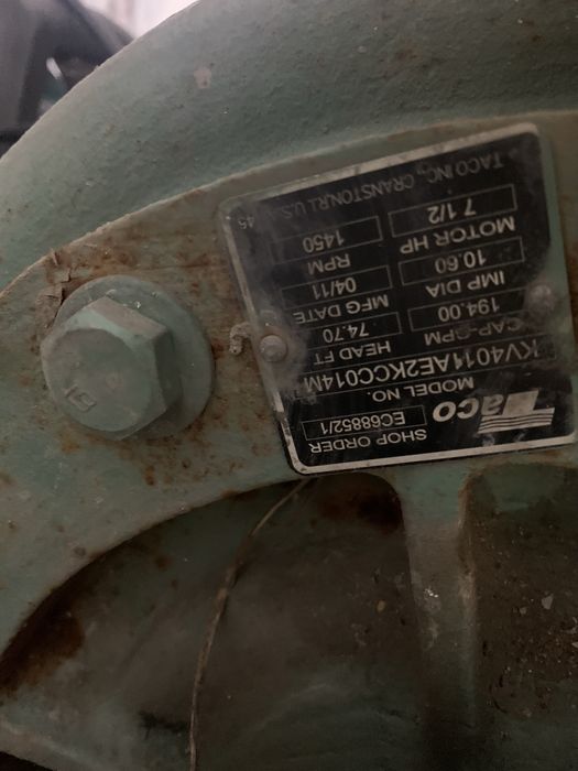 Насос 44 м3/ час (5.6 кВт)