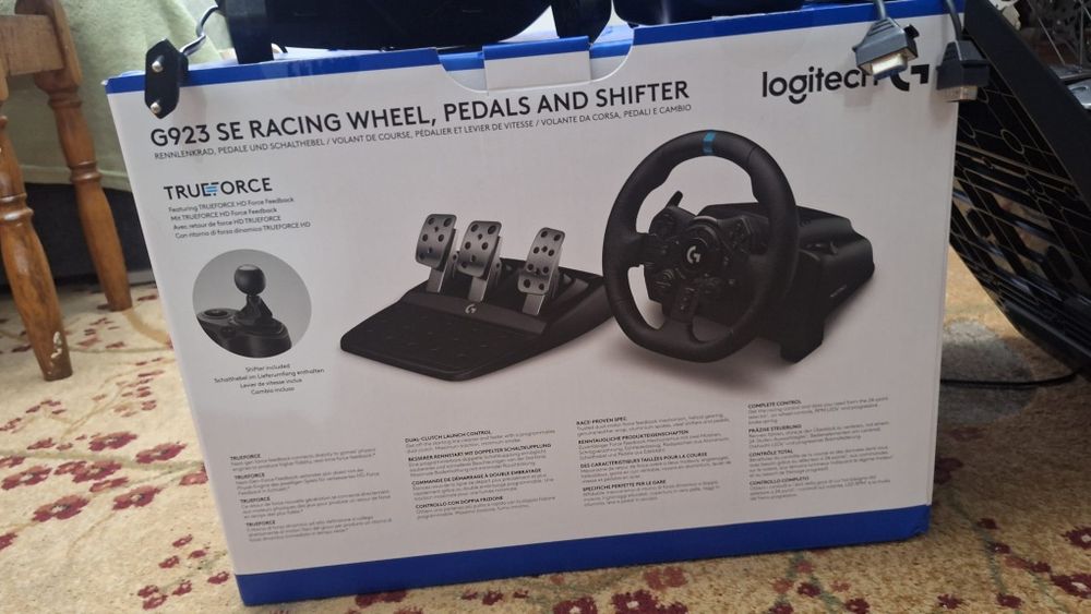 Volan Logitech G923 SE + Pedale + Shifter Logitech - Ca Nou, Cu Cutie - Iasi