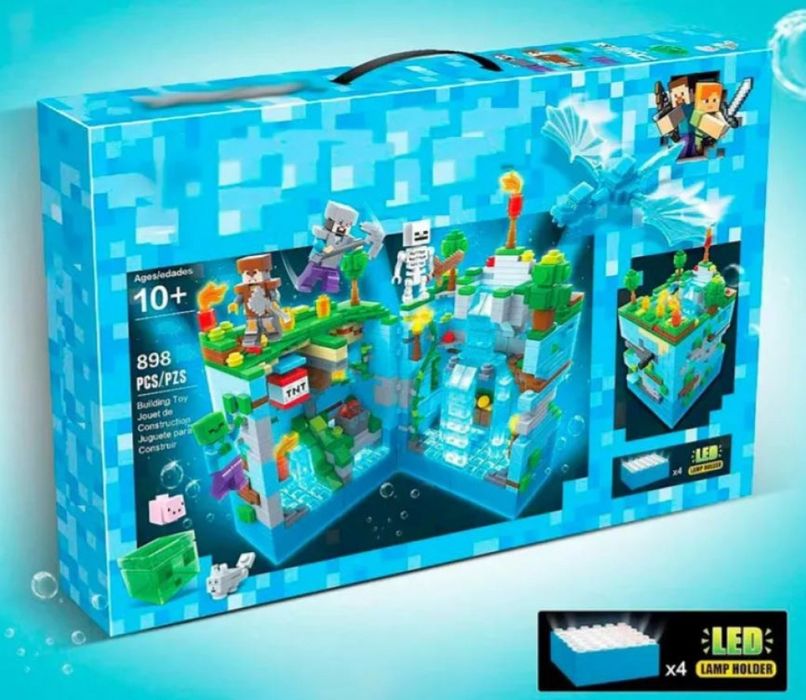 Конструктор Майнкрафт Minecraft 503 части