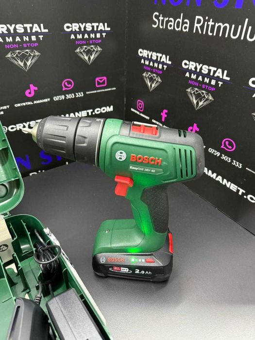 Masina de gaurit insurubat - Bosch EasyDrill 18V 40 Noua