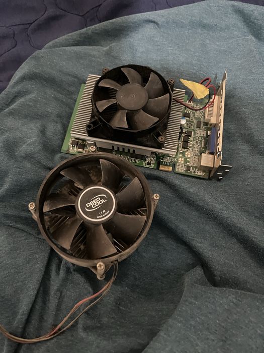 Videokarta gt + deepcool protsessor kuler arzonga