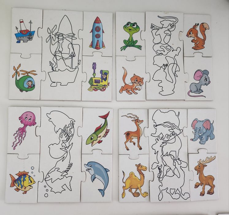 Развивающие карточки набор 3часть