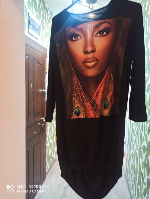 Продавам рокля-туника. Втора употреба. Размер Xl и Сако XL-10евро