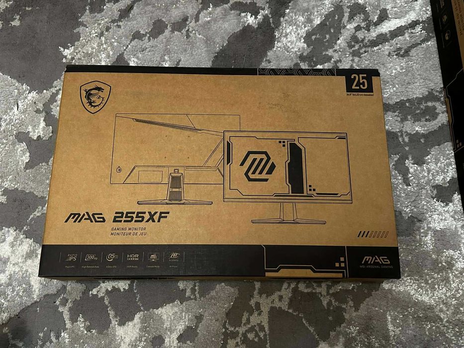 Monitor MSI Gaming MAG 24.5" FHD IPS 0.5 ms 300 Hz FreeSync HDR - Nou