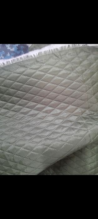 Ткани стёганое прошить