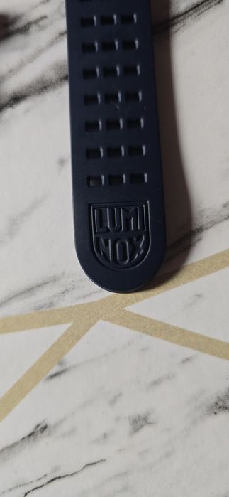 Оригинална гумена каишка Luminox - Тъмносиня (Navy Blue) Diving