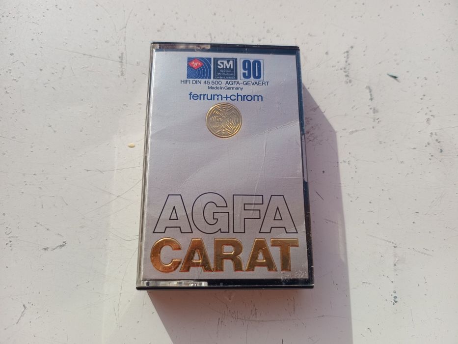 Caseta audio originala Agfa Carat 90