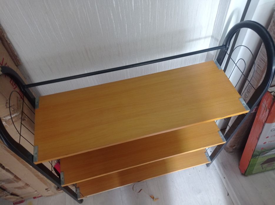 Полка для обуви трёхярусная