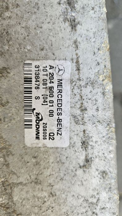 Перка / воден ,климатичен  радиатор и интеркулер за Mercedes W204