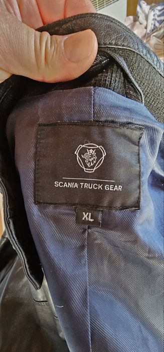 Scania мъжко яке от естествена кожа