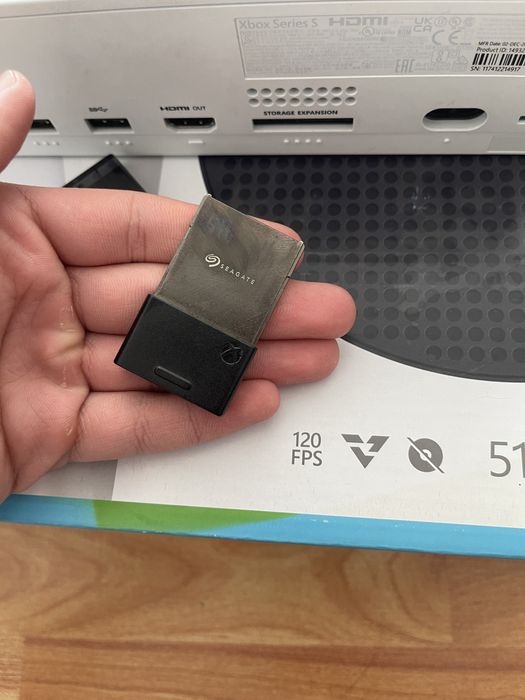 Xbox series s + 1 tb ssd seagate
