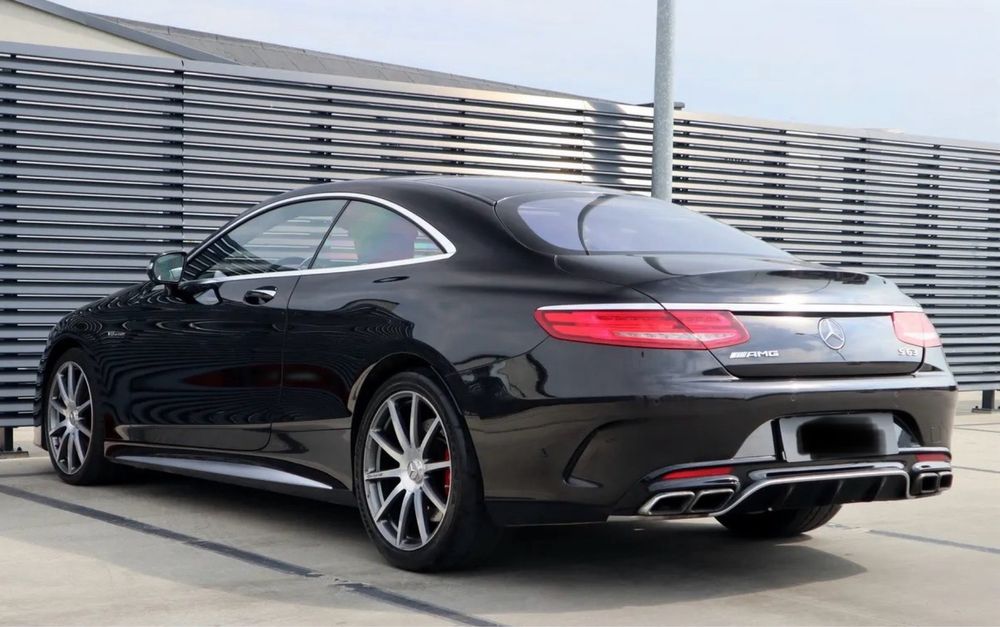Mercedes S63 AMG 4matic coupe на части