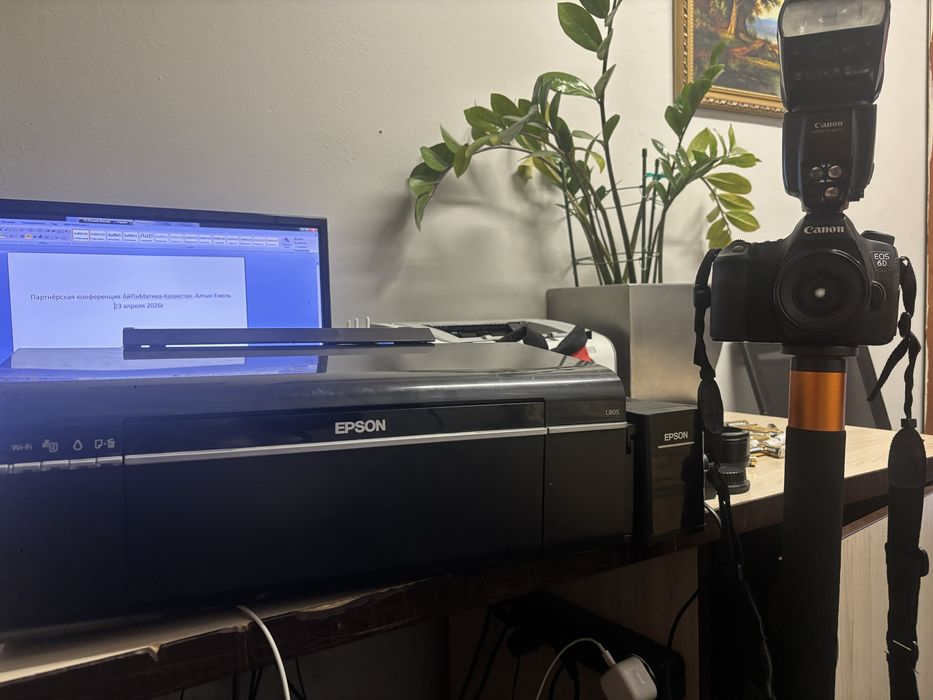 Фотоапарат canon 6D+ принтер