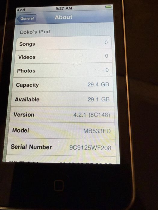 Ipod 2nd generation - 32GB