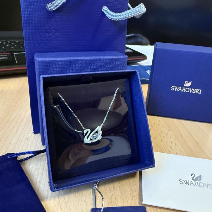 Lantisor Swarovski Model Dazzling Swan White