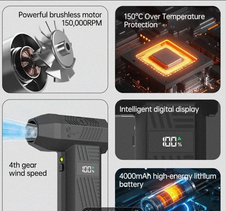 Продам мениатюрный турбо вентилятор