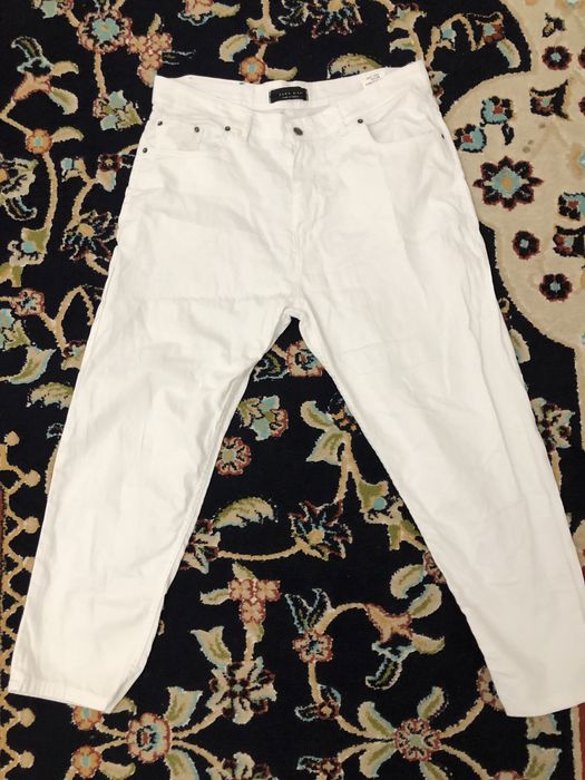 Белые джинсы Зара