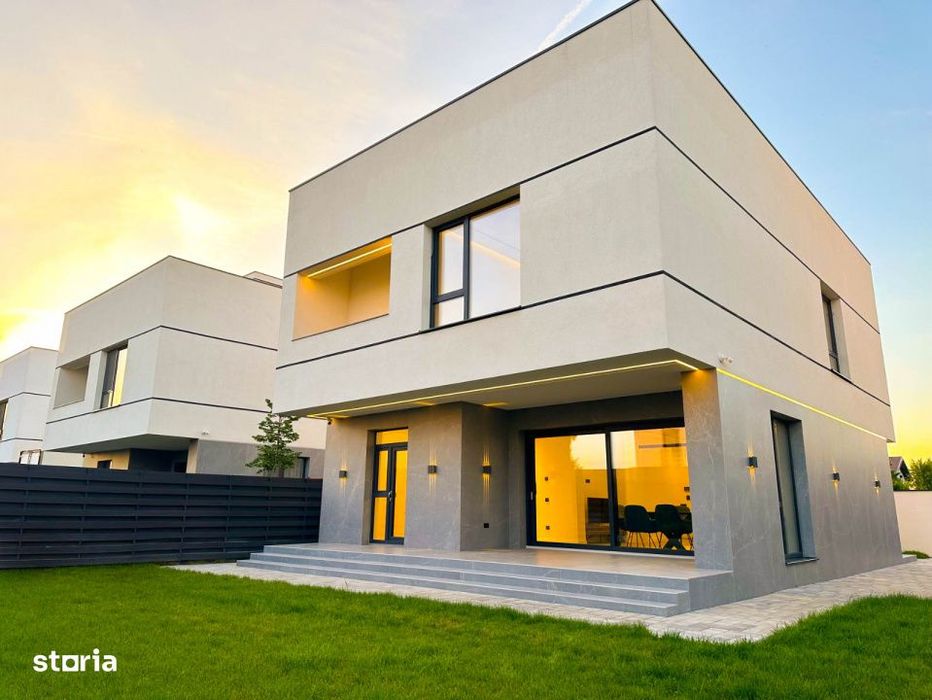 Vila Lux 5 camere de vanzare Tunari | Olga Gudynn International School