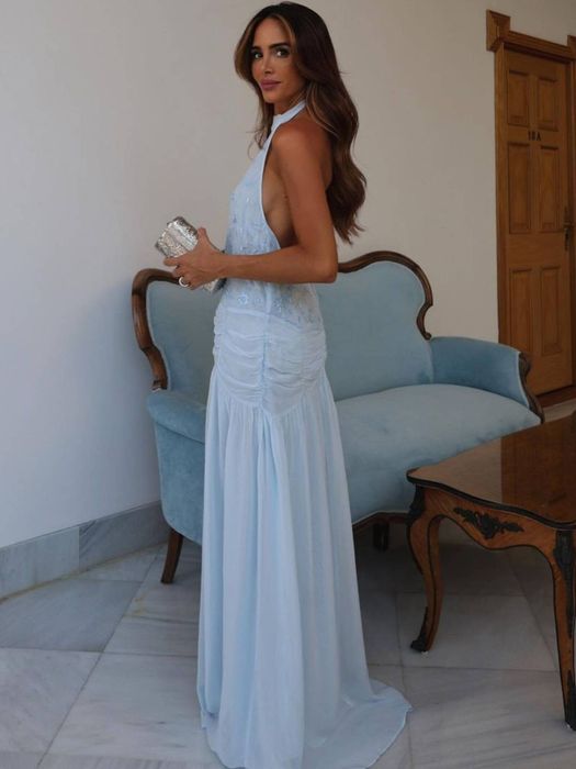 Rochie cu brodarie Zara limited edition
