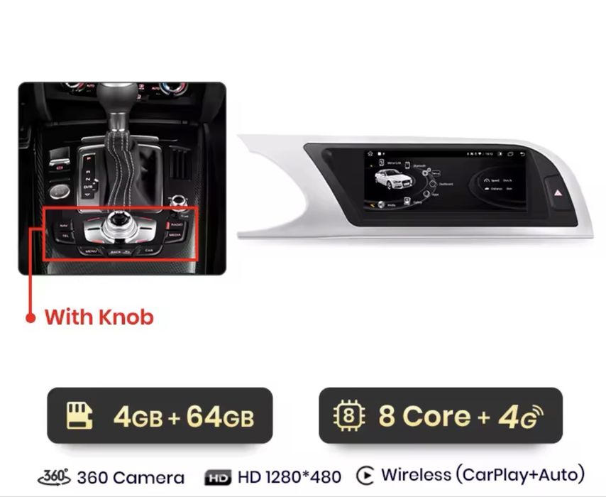 Navigatie Audi A4 B8 2008-2012