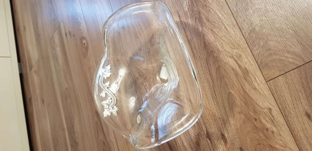 Fructiera Cristal cu detalii argint si cristale Swarovski - Noua