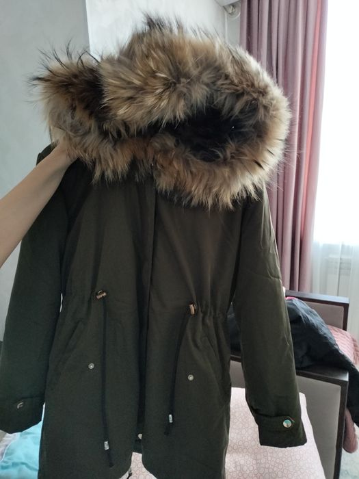 Зимняя детская парка для девочки