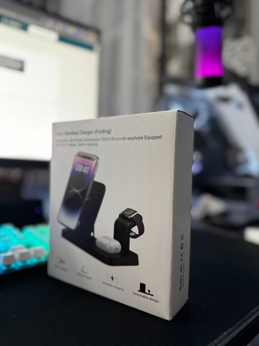 Incarcator Wireless Apple/Multimarca - 3 in 1