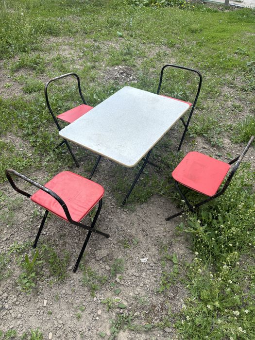 Походные стол и стулья 15тыс