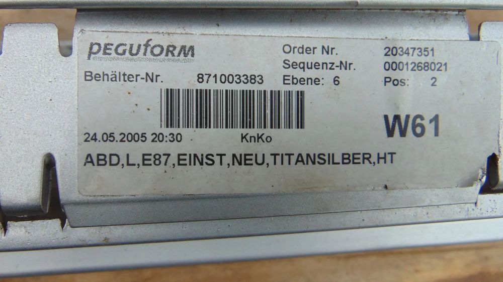 Praguri stanga BMW Seria 1 E87 in 3 usi/5 usi an 2005-2011