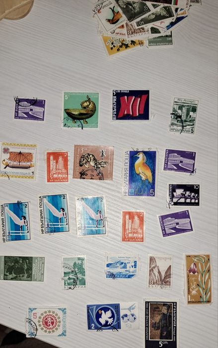 Пощенски марки (ползвани)