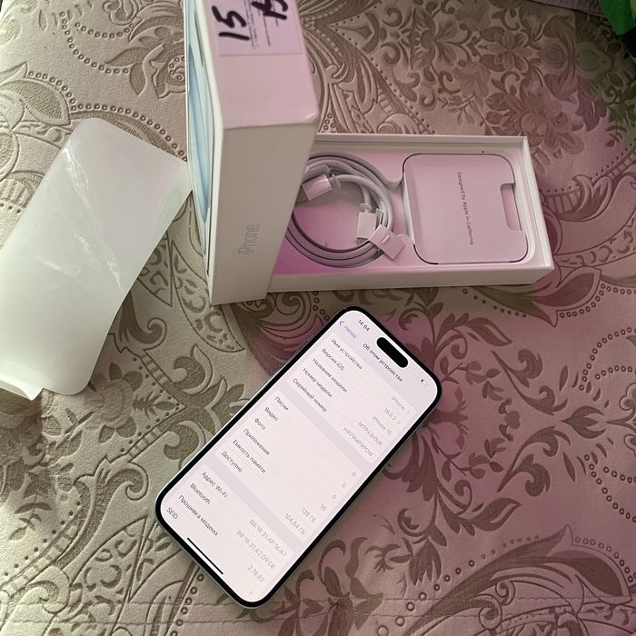 Новый IPhone 15 128 gb