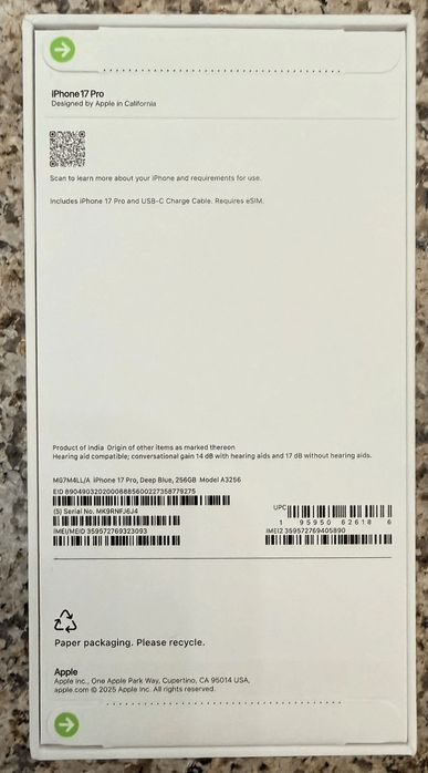iPhone 17 Pro 256GB